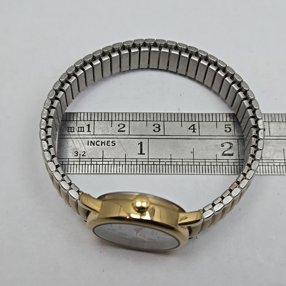 Timex Easy Reader Watch Women Two Tone Date New Battery  - Indiglo Not Working - - Picture 9 of 10